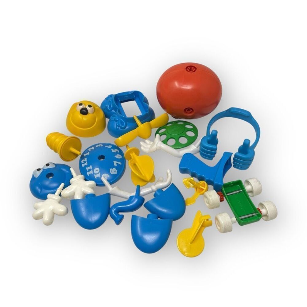 Hasbro Preschool Thing a Ding Dings Vintage Lot of Replacement Parts Pieces 1982
